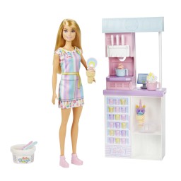 MATTEL Barbie Ice Cream Shopkeeper Playset