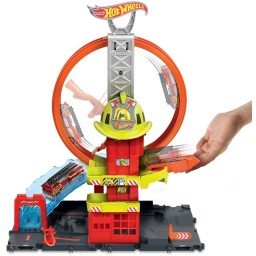Mattel HW City Super Fire Station Station