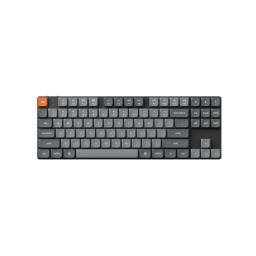 მექანიკური კლავიატურა Mechanical keyboard Keychron K1 Max 84 keys, Gateron Brown, WL/BT/USB-A, RGB, black-JUSTSHOP.GE-ზე