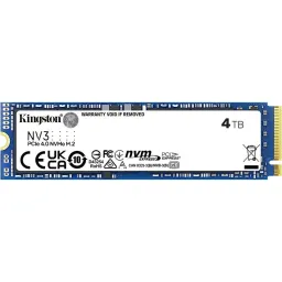 SSD Kingston SNV3S 4000G 4TB M.2 2280 Internal PCI Express NVMe-JUSTSHOP.GE-ზე