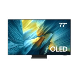ტელევიზორი OLED Samsung TV 77(195cm) QE77S95FAUXRU Vision AI Smart 4K 3840x2160 120Hz (Up to 144Hz) HDR10+ Wi-Fi5 BT5.3 4.2.2CH 70W 400x400