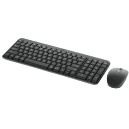 კლავიატურა LOGITECH MK250 Compact Bluetooth Wireless Combo-GRAPHITE-RUS-2.4GHZ BT-INTNL-973-JUSTSHOP.GE-ზე