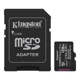 მეხსიერების ბარათი Kingston Canvas Select Plus microSD memory card With Android A1 performance class 128GB-JUSTSHOP.GE-ზე