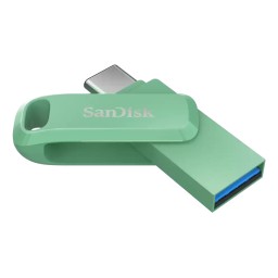 USB ფლეშ მეხსიერება Flash Drive 64GB SanDisk Ultra Dual Go Type-C™ - 512GB (Absinthe Green)-JUSTSHOP.GE-ზე