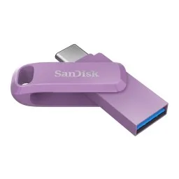USB ფლეშ მეხსიერება Flash Drive 64GB SanDisk Ultra Dual Go Type-C™ - 512GB (Lavender)-JUSTSHOP.GE-ზე