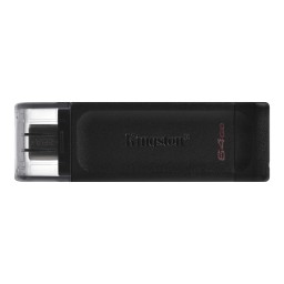 USB ფლეშ მეხსიერება Flash Drive 64GB Kingston DT70 64GB DataTraveler USB-C-JUSTSHOP.GE-ზე