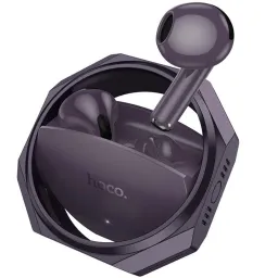უკაბელო ყურსასმენი Hoco EW70 Glory true wireless BT headset black purple-JUSTSHOP.GE-ზე