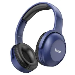 უკაბელო ყურსასმენი Hoco W33 Art sount BT headset Blue-JUSTSHOP.GE-ზე