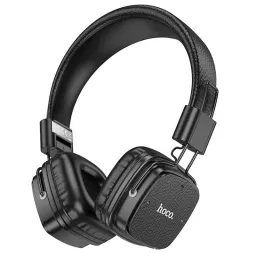 უკაბელო ყურსასმენი Hoco W56 Earl BT headphones Black-JUSTSHOP.GE-ზე