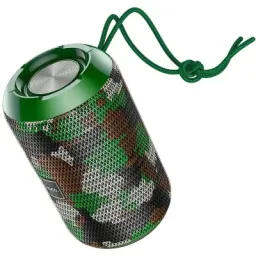 უკაბელო დინამიკი Hoco HC1 Trendy sound sports wireless speaker camouflage green-JUSTSHOP.GE-ზე
