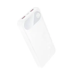 პორტატული დამტენი Hoco J154 Victorious 22.5W+PD20W fully compatible power bank(10000mAh) white-JUSTSHOP.GE-ზე