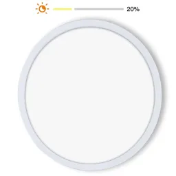 Moes ჭერის ჭკვიანი სანათი LED, RGB WCL-TD25-RCW-Y-WH- MS