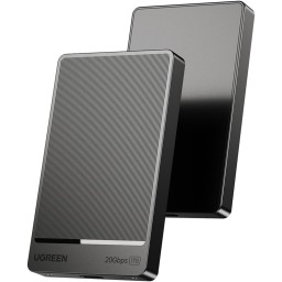 გარე მყარი დისკი UGREEN CM766 (35270), 1TB, External SSD, USB 3.1, Black-JUSTSHOP.GE-ზე