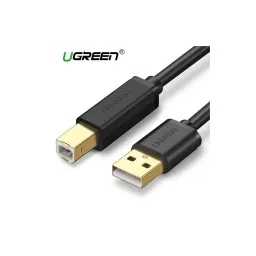 პრინტერის კაბელი UGREEN US135 (20847), Printer Cable, USB-A To USB-B, 2m, Black-JUSTSHOP.GE-ზე