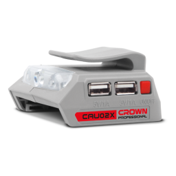 CROWN CAU02X-USB დამტენი-JUSTSHOP.GE-ზე