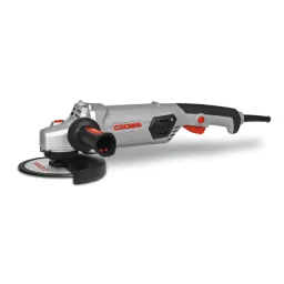 CROWN CT13507-150N-კუთხლივ სახეხი ხელსაწყო ბარგალკა 150mm 1500W Lock-on function-JUSTSHOP.GE-ზე