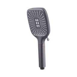 Kettler - 79783 საშხაპე ყურმილი 103x130mm 6 პოზიციით gun grey-JUSTSHOP.GE-ზე