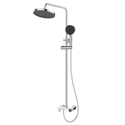 Kettler Premium-82429 საშხაპე ძელის კომპლექტი შემრევით (SILVER)-JUSTSHOP.GE-ზე