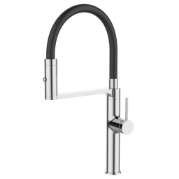 Kettler Premium-82467 სამზარეულოს შემრევი სილიკონის ცხვირით (BLACK) უნივერსალი