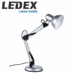 LEDEX-70992 მაგიდის სანათი Robotop ვერცხლისფერი