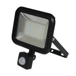 LINUS LED პროჟექტორი 50w 6500k IP65 Sensor black-JUSTSHOP.GE-ზე
