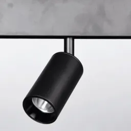 LINUS LED რელსის მაგნიტური სანათი შავი V10H 7W 4000K-JUSTSHOP.GE-ზე