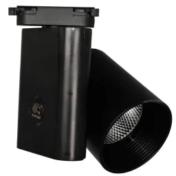 LINUS LED რელსის სანათი შავი H237 12W 4000K-JUSTSHOP.GE-ზე
