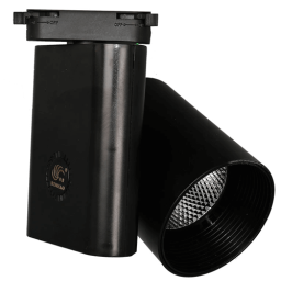 LINUS LED რელსის სანათი შავი H237 30W 4000K-JUSTSHOP.GE-ზე