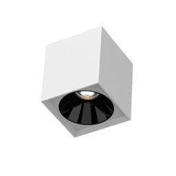 LINUS LED ჭერის სანათი თეთრი/შავი რეფ. (SQUARE) 9W 4000K-JUSTSHOP.GE-ზე