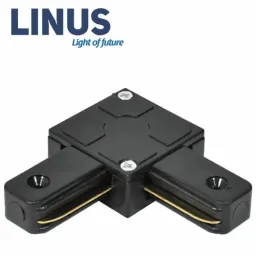 LINUS გადამყვანი რელსისთვის L ტიპის შავი-JUSTSHOP.GE-ზე
