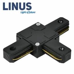 LINUS გადამყვანი რელსისთვის T ტიპის შავი-JUSTSHOP.GE-ზე