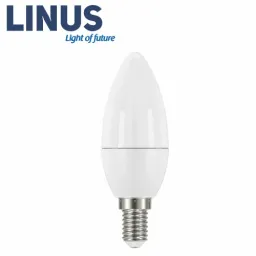 LINUS Lin34-0082 LED ნათურა ჭაღი - 6W E14 6500K