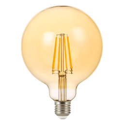 LINUS LN-5737 FILAMENT ნათურა E27 4W 2200K 400LM AMBER