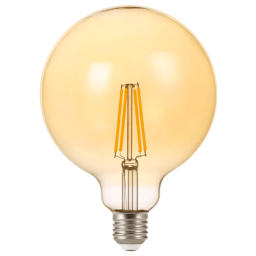 LINUS LN-5744 FILAMENT ნათურა E27 4W 2200K 400LM AMBER