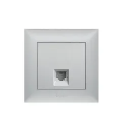 LEGRAND 768229-ტელეფონის როზეტი RJ11 (ვერცხლისფერი)-JUSTSHOP.GE-ზე