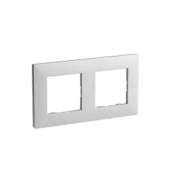 LEGRAND 768272-ორიანი ჩარჩო (ვერცხლსიფერი)-JUSTSHOP.GE-ზე