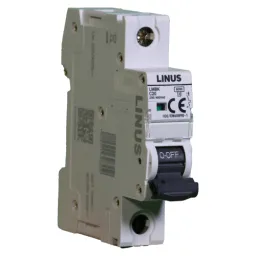 LINUS- 8580 ავტომატური ამორთველები 1P 25A 6KA-JUSTSHOP.GE-ზე