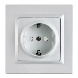 LINUS LIN-3414 როზეტი დამიწებით და ბავშვთა-დაცვით-JUSTSHOP.GE-ზე