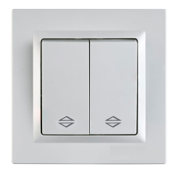 LINUS LIN-3452 ორიანი ჩამრთველი (რევერსით)-JUSTSHOP.GE-ზე