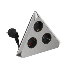 LINUS LIN-CD3X3 დამაგრძელებელი დამიწებით დეკორატიული- კუთხის 3 ადგილიანი 3 მეტრი-JUSTSHOP.GE-ზე