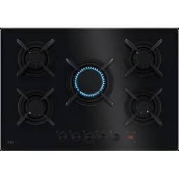 ჩასაშენებელი გაზქურის ზედაპირი AEG AEG HKB75453NB 5Gas 75cm Black Glass