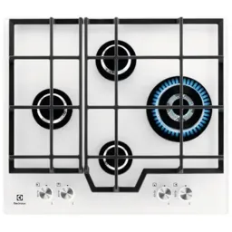 ჩასაშენებელი გაზქურის ზედაპირი Electrolux GME363NV White 60CM