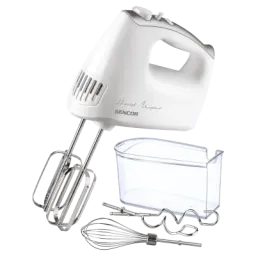 მიქსერი SENCOR SHM 5206WH Hand Mixer, Power Input: 400W, 5 Speed Levels, Turbo Button for Maximum Speed, 3 Types