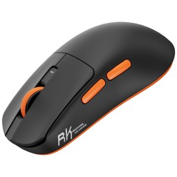 მაუსი Royal Kludge RK M30 Gaming Mouse Wireless, 2.4GHz, Bluetooth, USB Black Orange-JUSTSHOP.GE-ზე