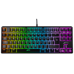 გეიმერული კლავიატურა Xtrfy Gaming keyboard K4 TKL RGB Kailh Red RU-JUSTSHOP.GE-ზე