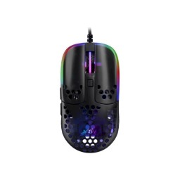 გეიმერული მაუსი Xtrfy Gaming mouse MZ1 RGB USB Black-JUSTSHOP.GE-ზე
