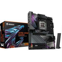 დედაპლატა GIGABYTE Motherboard X870E AORUS MASTER sAM5 X870 4xDDR5 M.2 HDMI Typc-C ATX-JUSTSHOP.GE-ზე