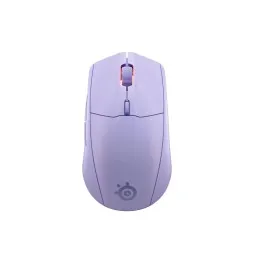 მაუსი SteelSeries Mouse Rival 3 Gen 2, RGB, USB-A/WL/BT, lavender