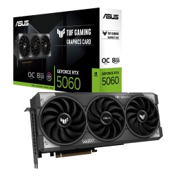 ვიდეო დაფა ASUS Graphic Card GeForce RTX 5060 8GB GDDR6 OC TUF-RTX5060-O8G-GAMING-JUSTSHOP.GE-ზე