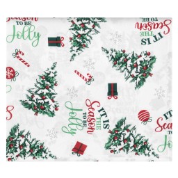 სუფრა Ardesto Tablecloth Christmas Tree 120х140cm, 100% polyester, green